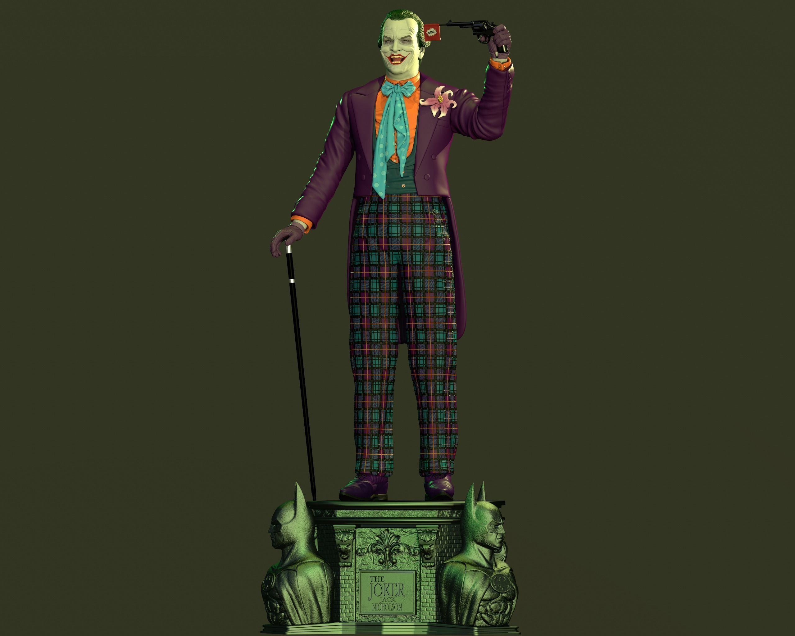 JOKER 1989  3D print model_2