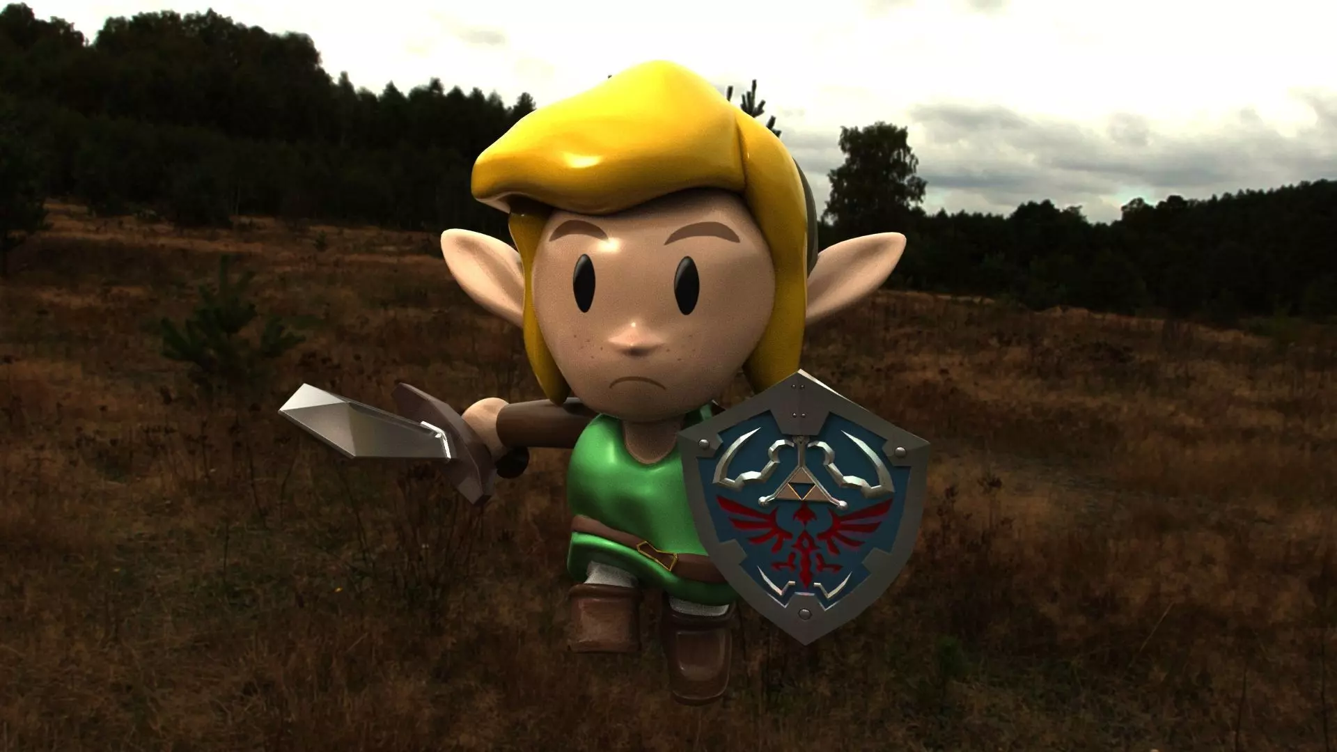 link model 3D model