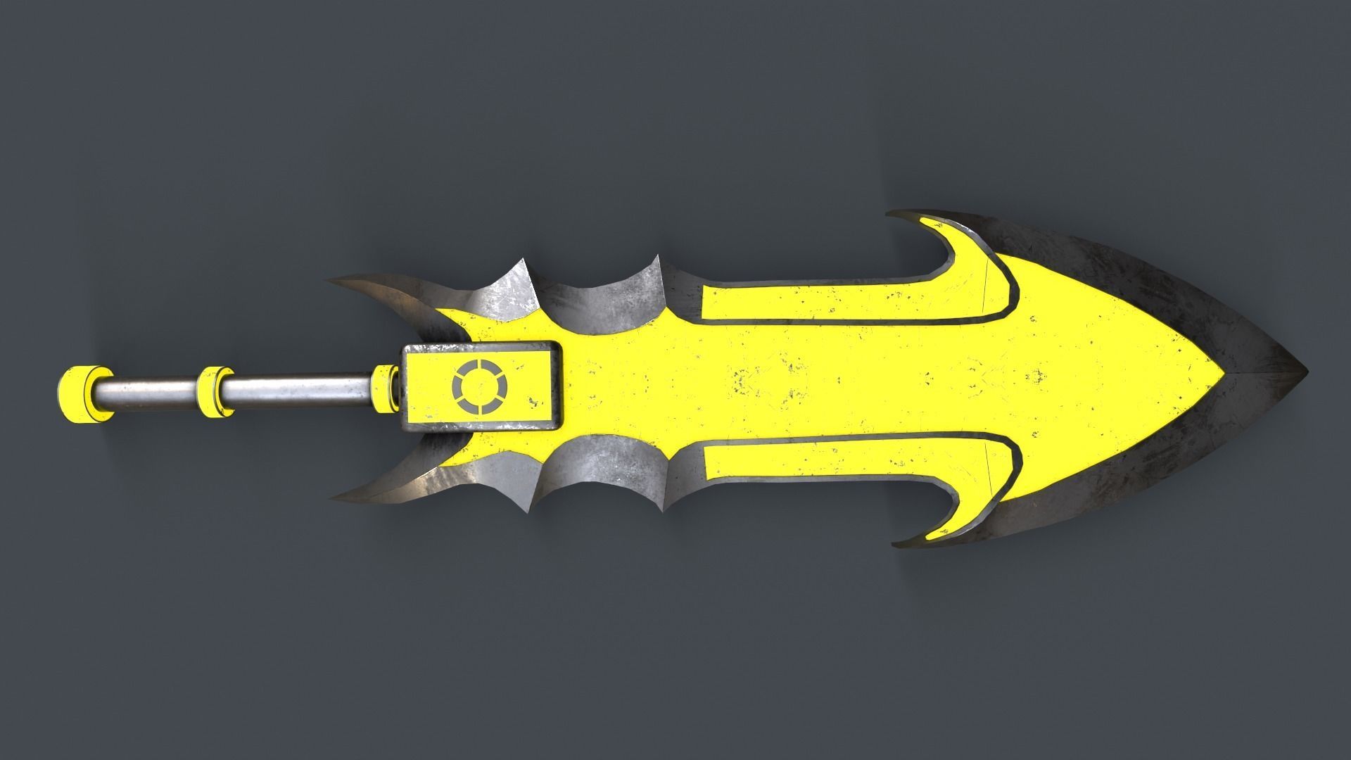 Sci-Fi Sword V4 - 02 Low-poly 3D model_7