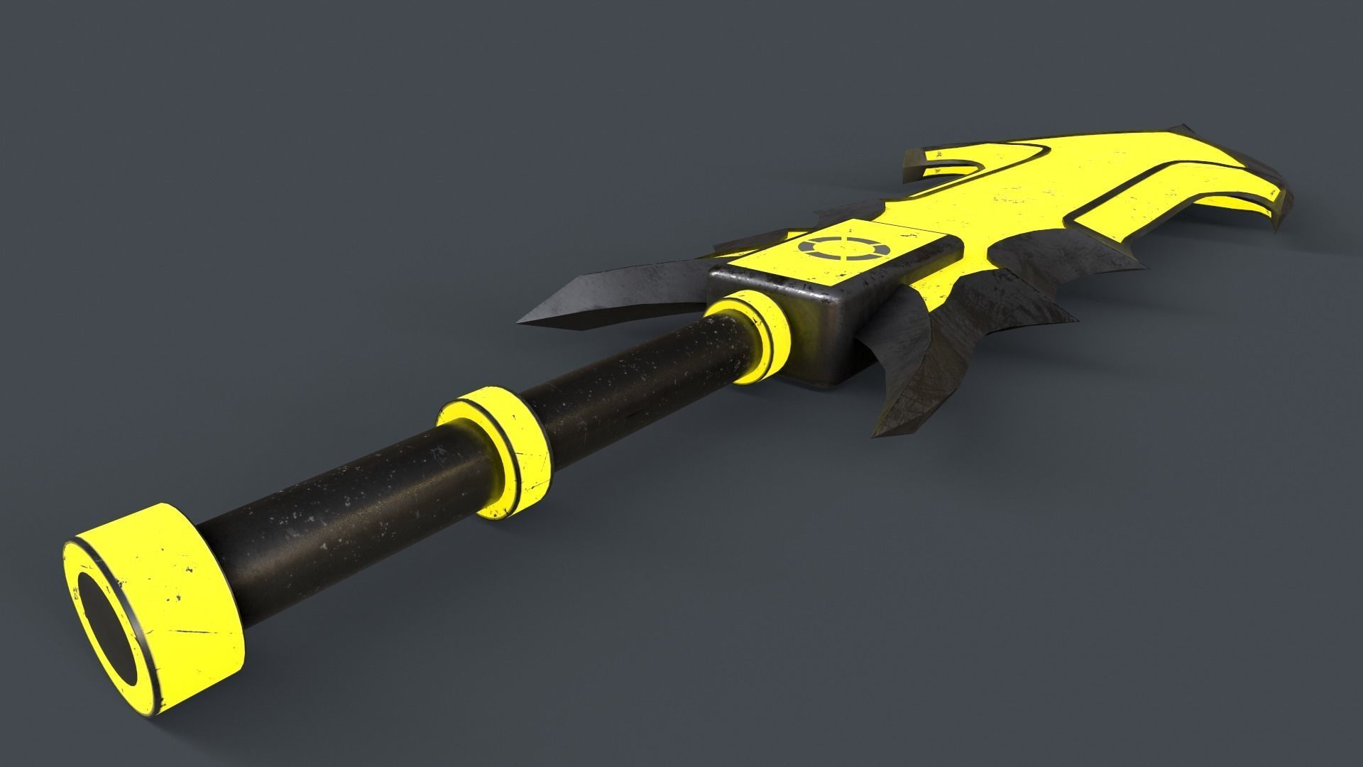 Sci-Fi Sword V4 - 02 Low-poly 3D model_8