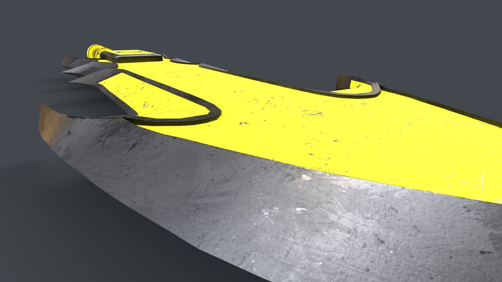 Sci-Fi Sword V4 - 02 Low-poly 3D model_9