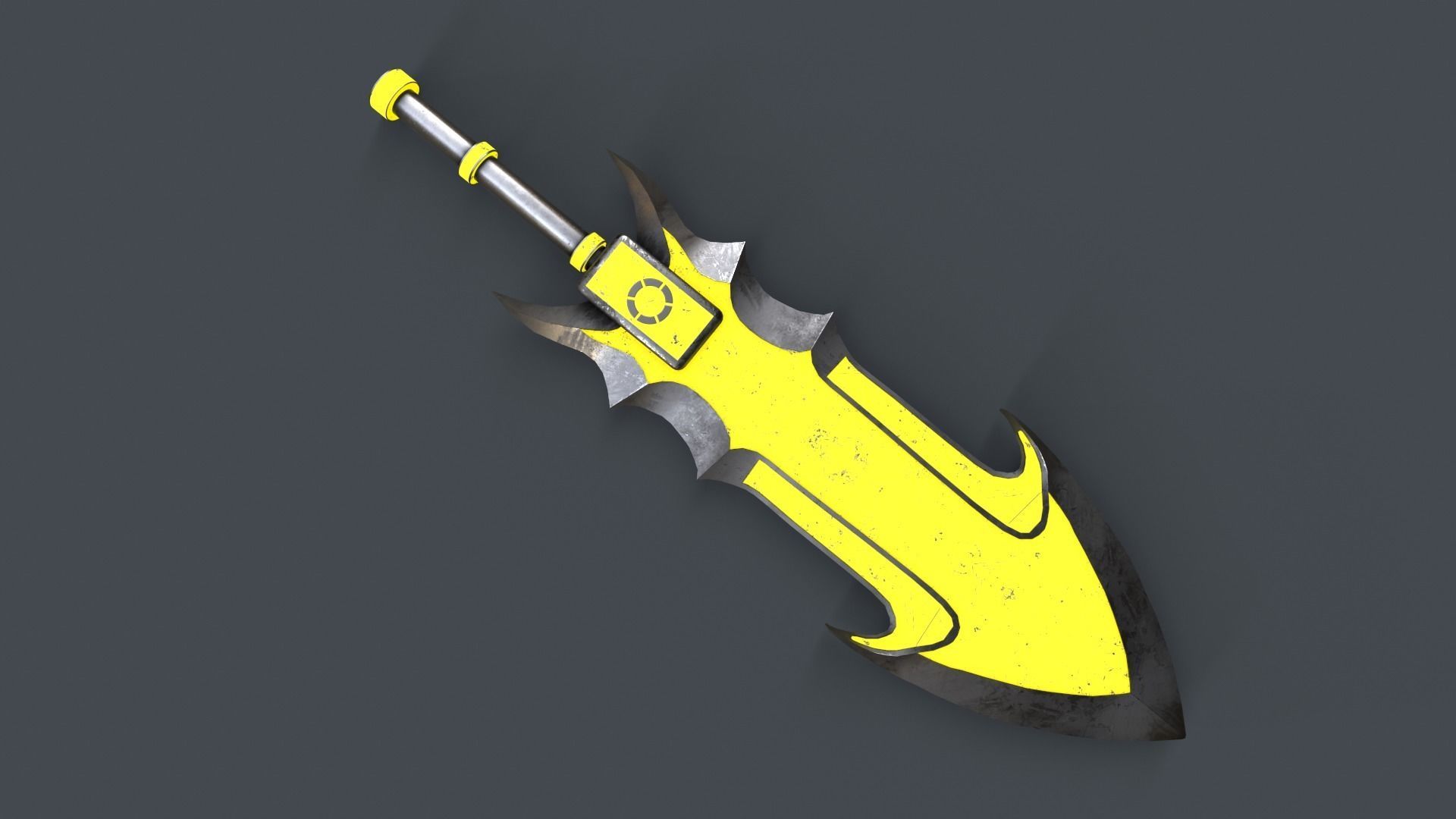 Sci-Fi Sword V4 - 02 Low-poly 3D model_11