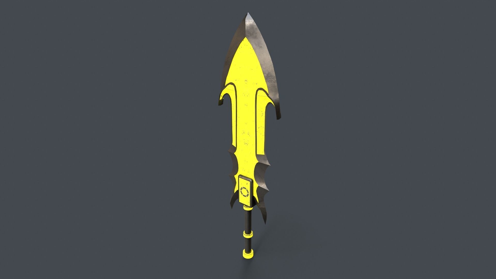 Sci-Fi Sword V4 - 02 Low-poly 3D model_2