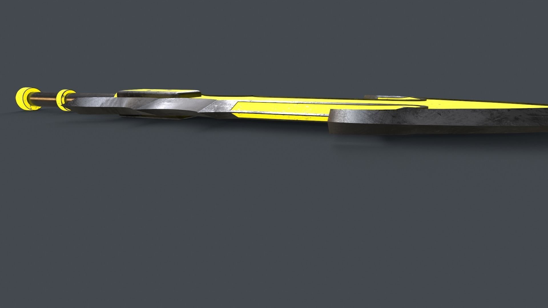 Sci-Fi Sword V4 - 02 Low-poly 3D model_15