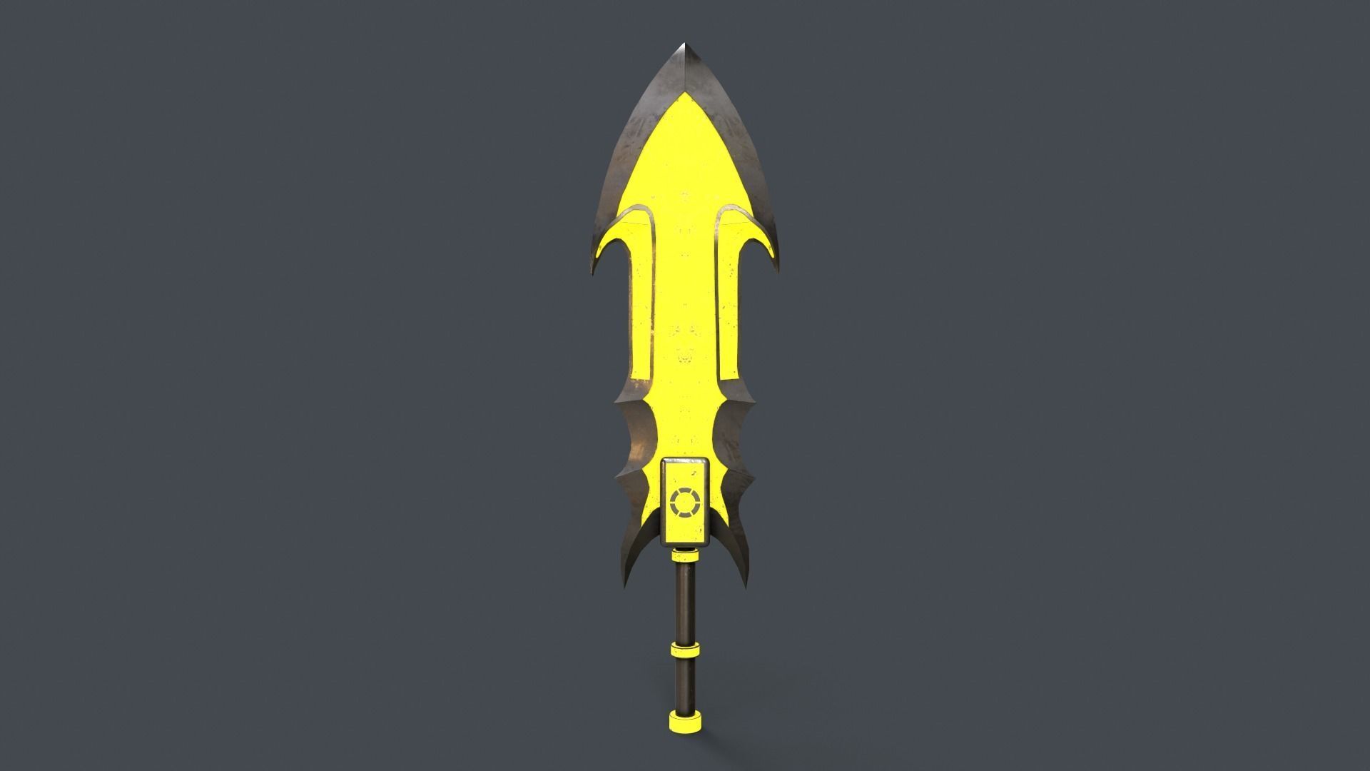 Sci-Fi Sword V4 - 02 Low-poly 3D model_1