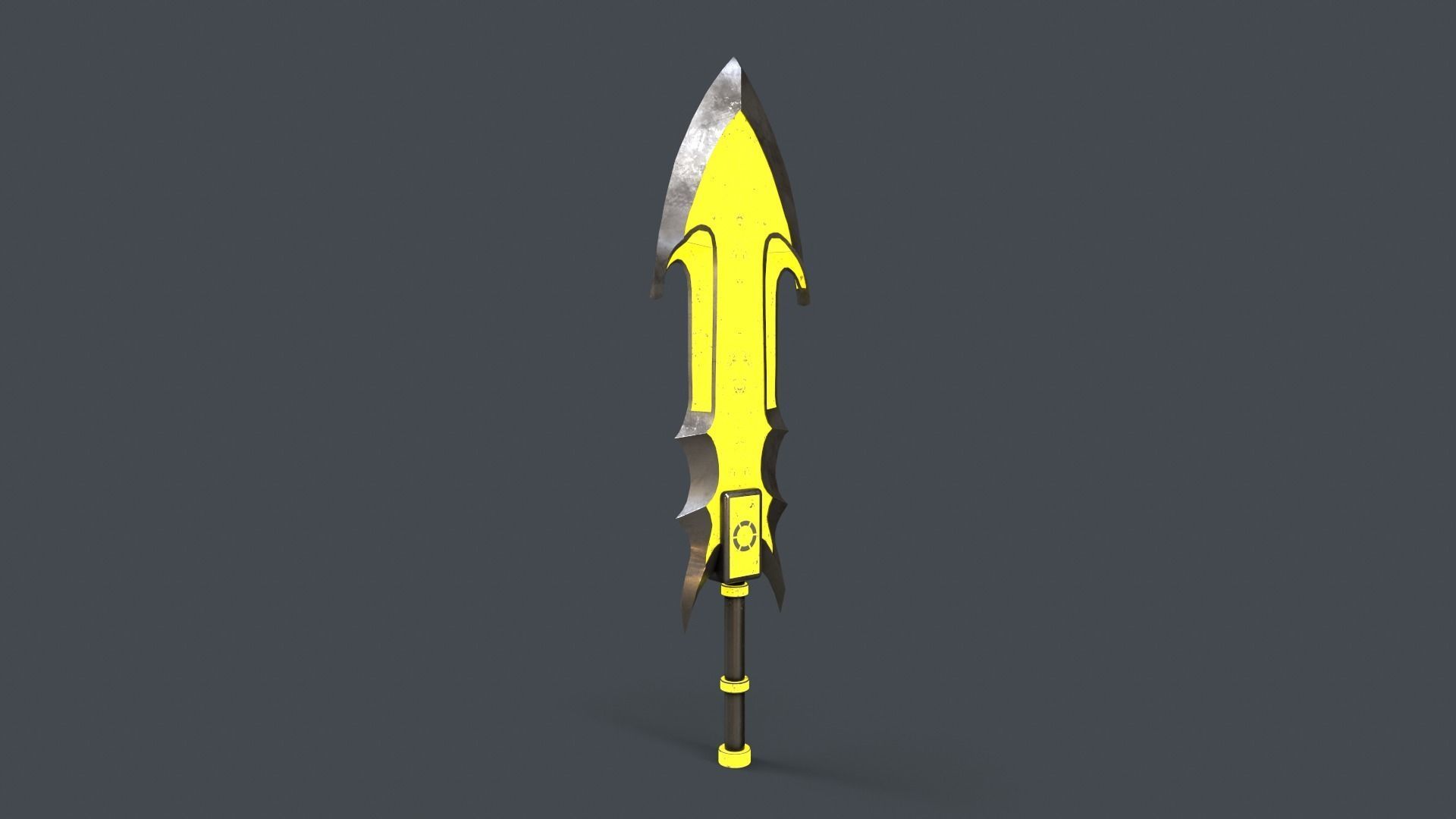 Sci-Fi Sword V4 - 02 Low-poly 3D model_3
