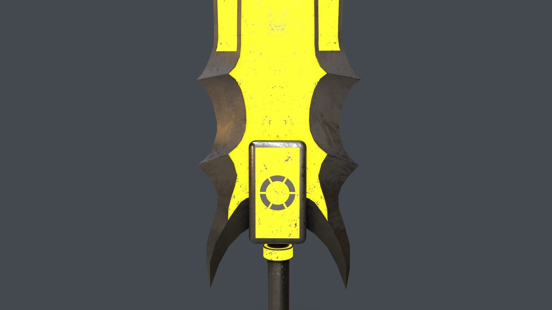 Sci-Fi Sword V4 - 02 Low-poly 3D model_4