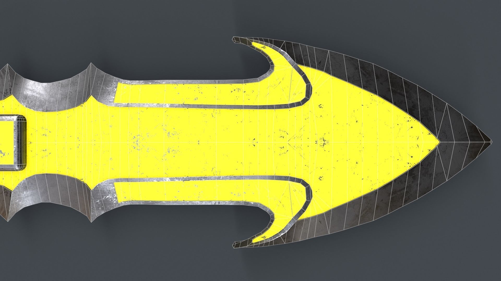 Sci-Fi Sword V4 - 02 Low-poly 3D model_14