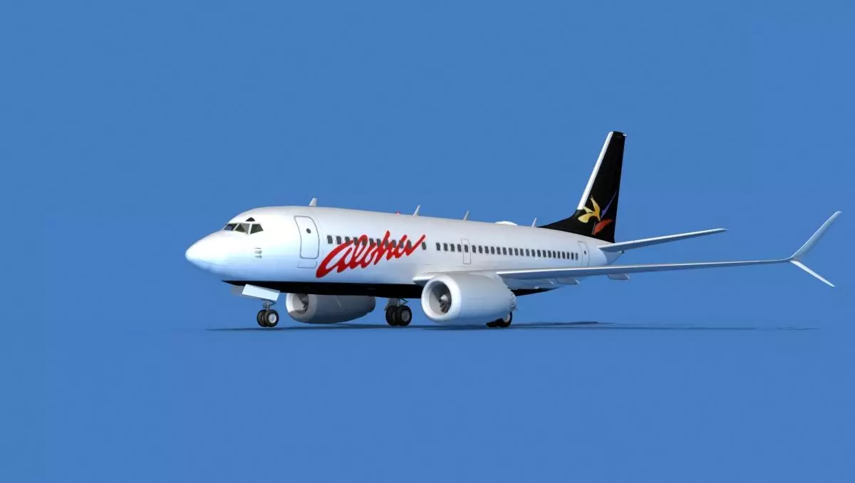 Boeing 737 MAX 7 Aloha 3D model