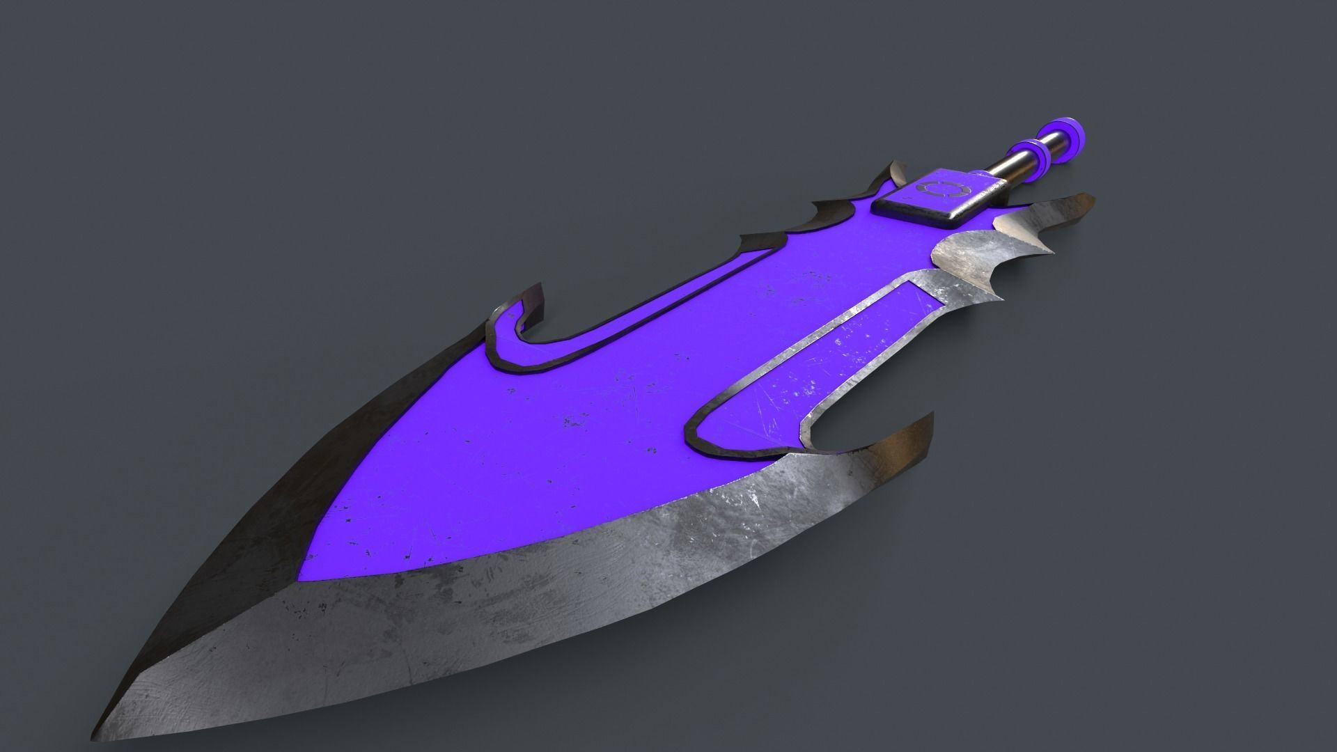 Sci-Fi Sword V4 - 03 Low-poly 3D model_10
