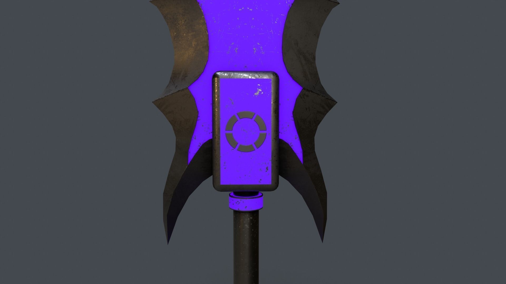 Sci-Fi Sword V4 - 03 Low-poly 3D model_3