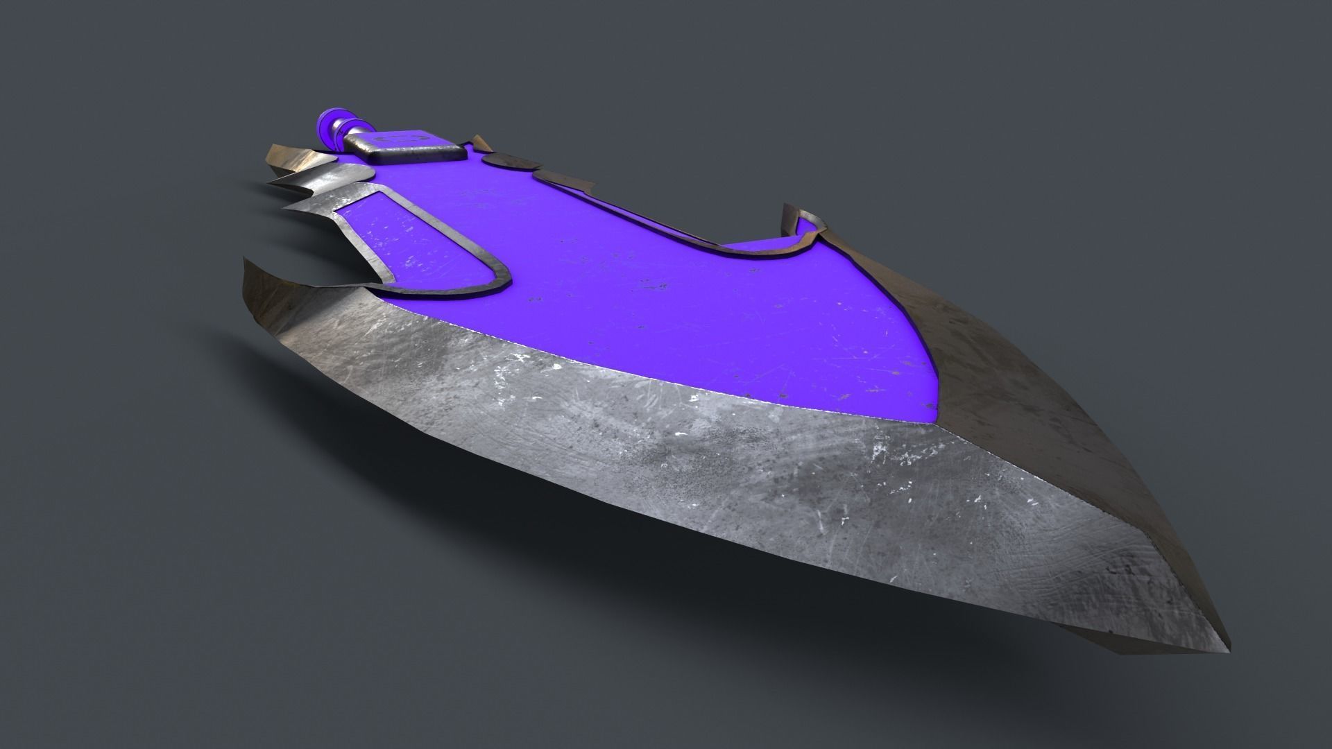 Sci-Fi Sword V4 - 03 Low-poly 3D model_8