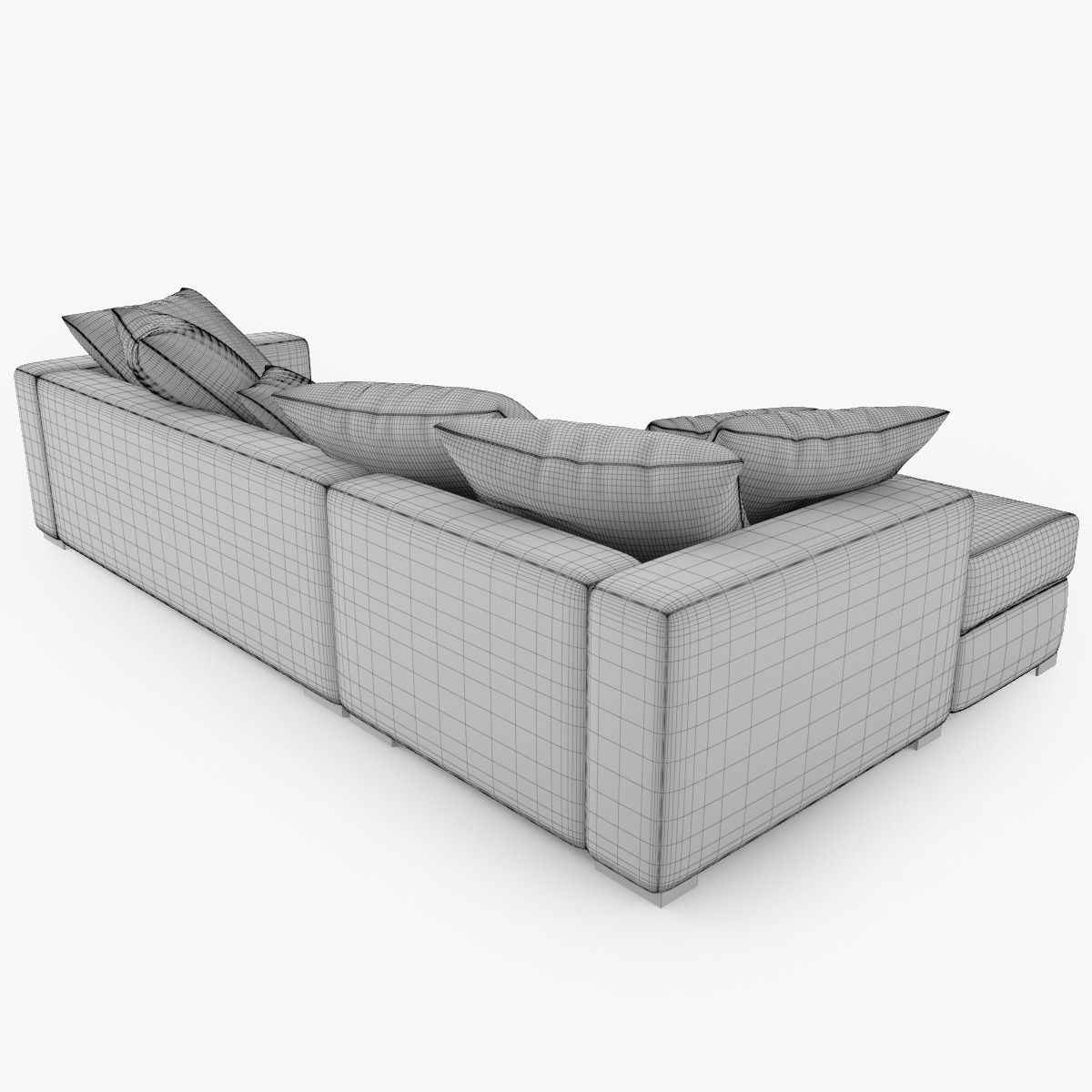 Boconcept Cenova Sofa Set 3D model_34