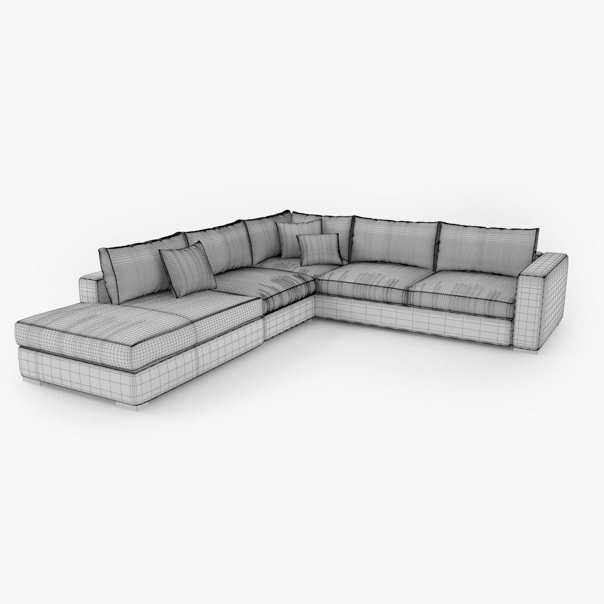Boconcept Cenova Sofa Set 3D model_31