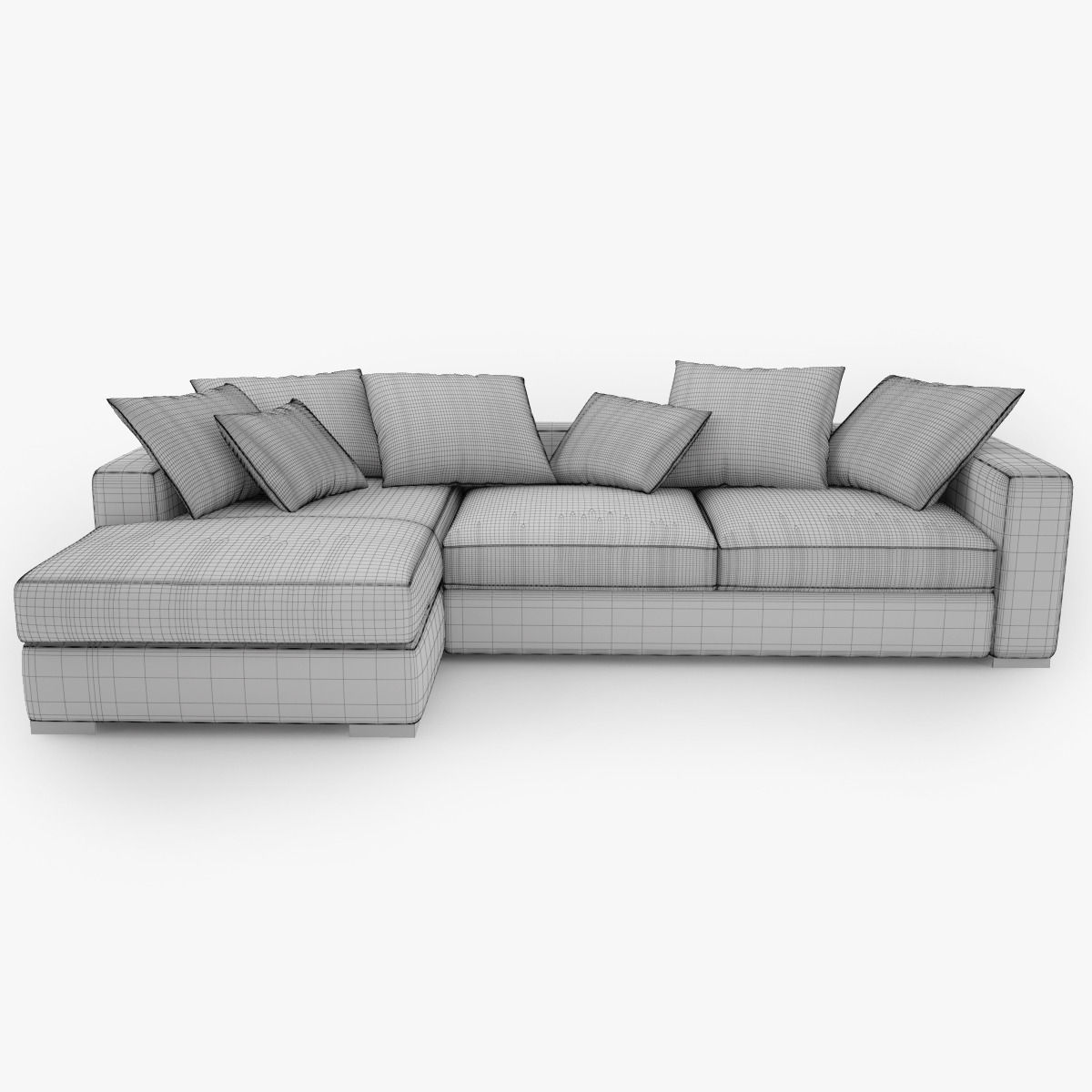 Boconcept Cenova Sofa Set 3D model_27
