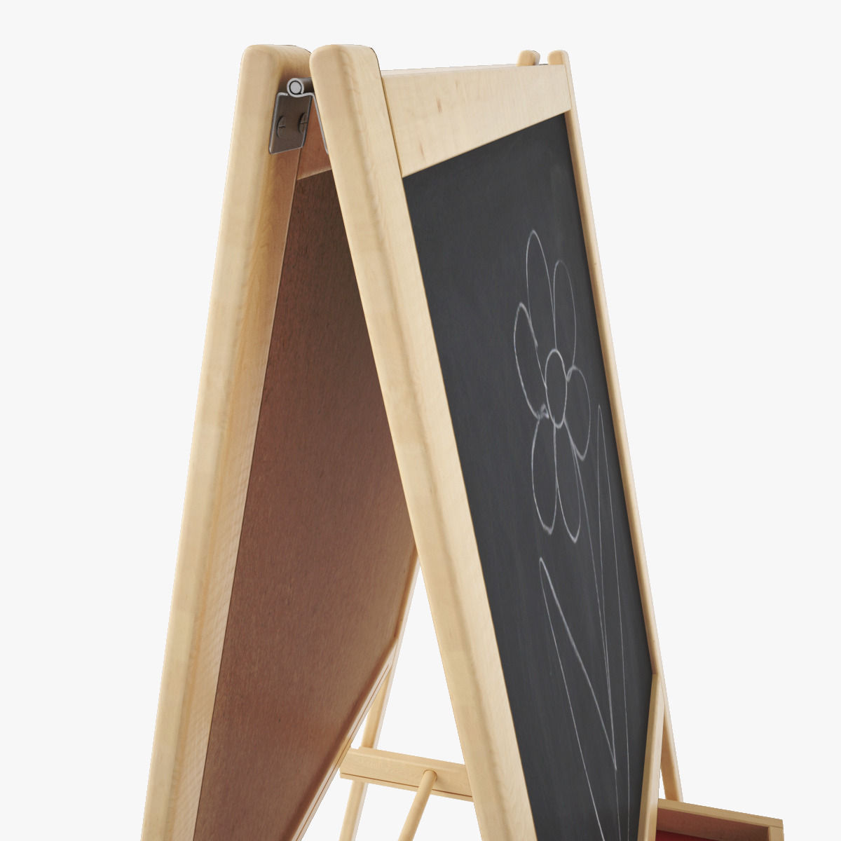 Blackboard for Children 3D model_3
