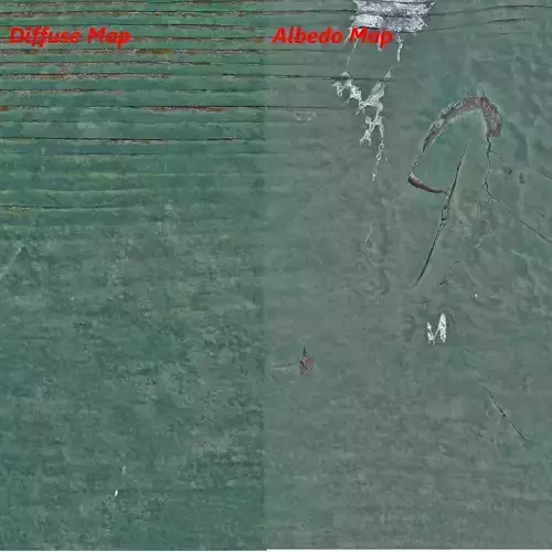 Green Wood Bench Image Texture 1