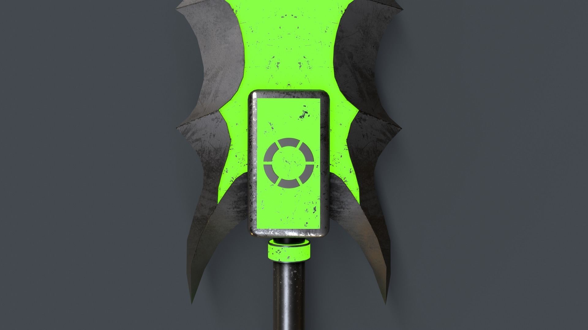 Sci-Fi Sword V4 - 04 Low-poly 3D model_9