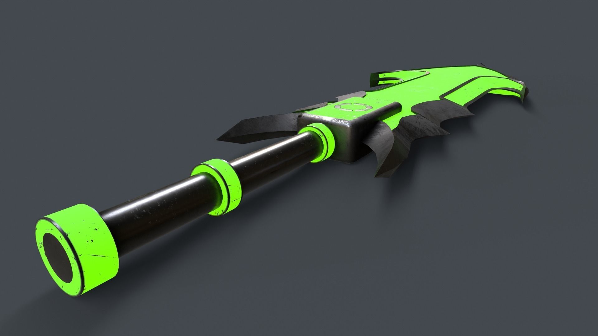 Sci-Fi Sword V4 - 04 Low-poly 3D model_2