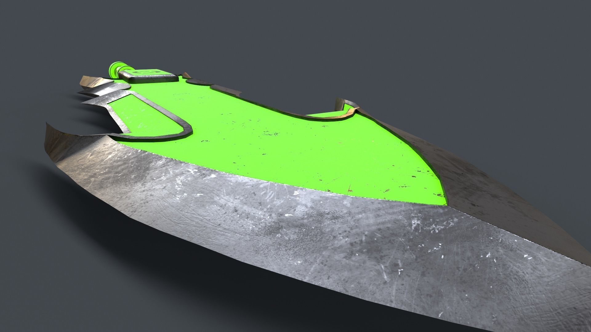 Sci-Fi Sword V4 - 04 Low-poly 3D model_3