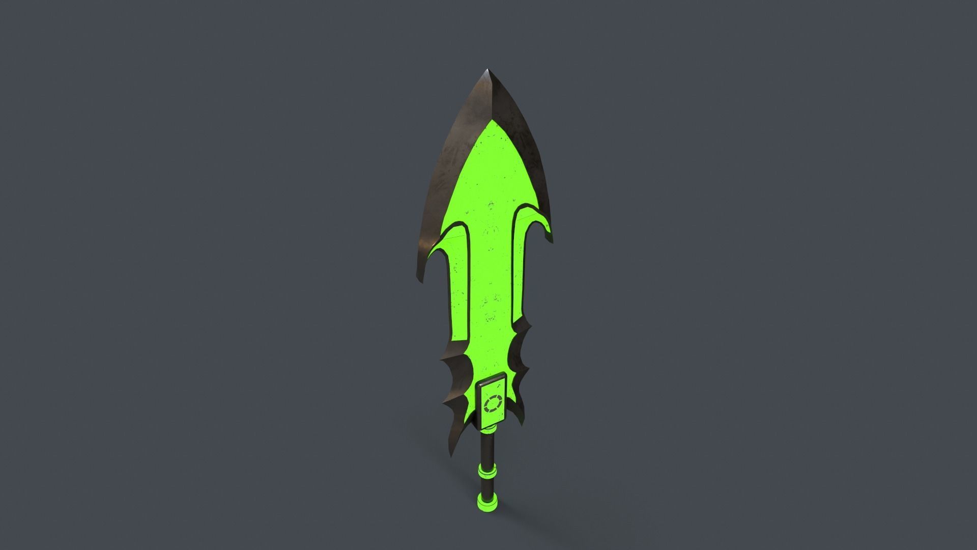 Sci-Fi Sword V4 - 04 Low-poly 3D model_11