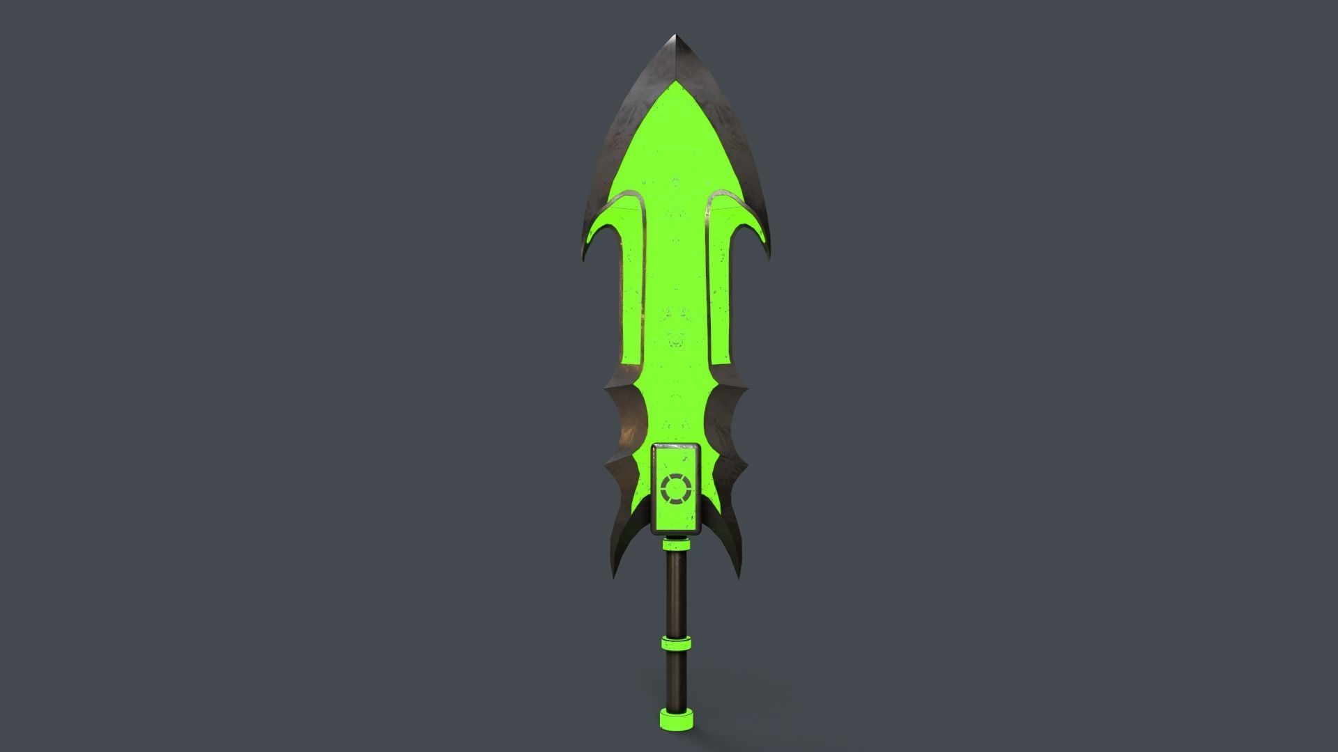 Sci-Fi Sword V4 - 04 Low-poly 3D model_10