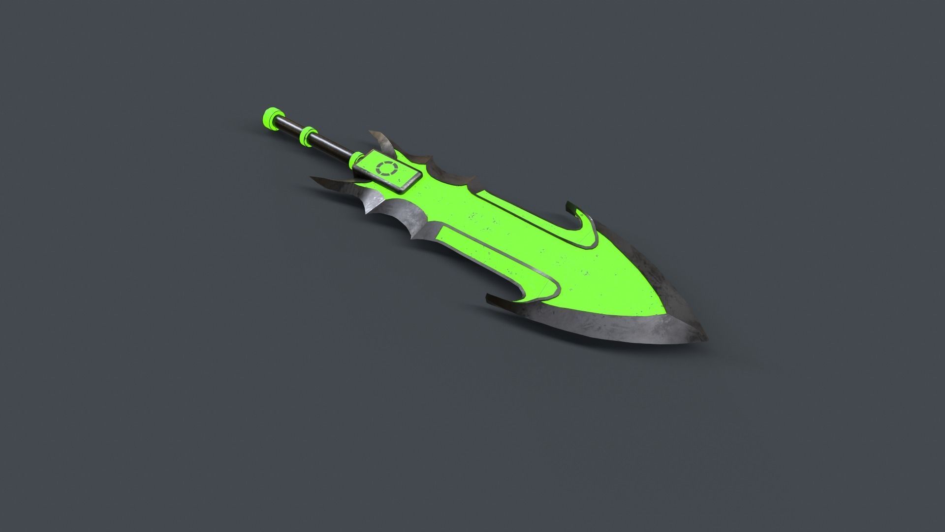 Sci-Fi Sword V4 - 04 Low-poly 3D model_5