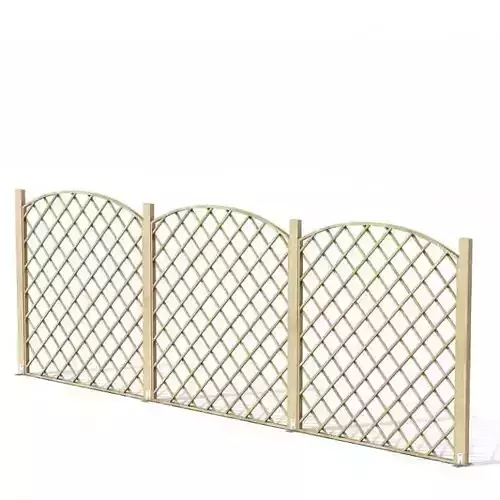 Wooden Garden Fence