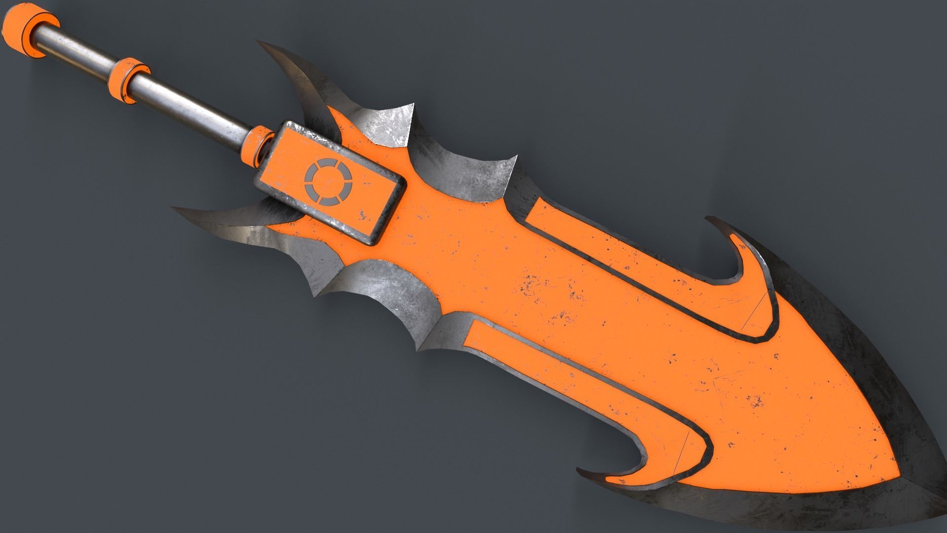 Sci-Fi Sword V4 - 06 Low-poly 3D model_10