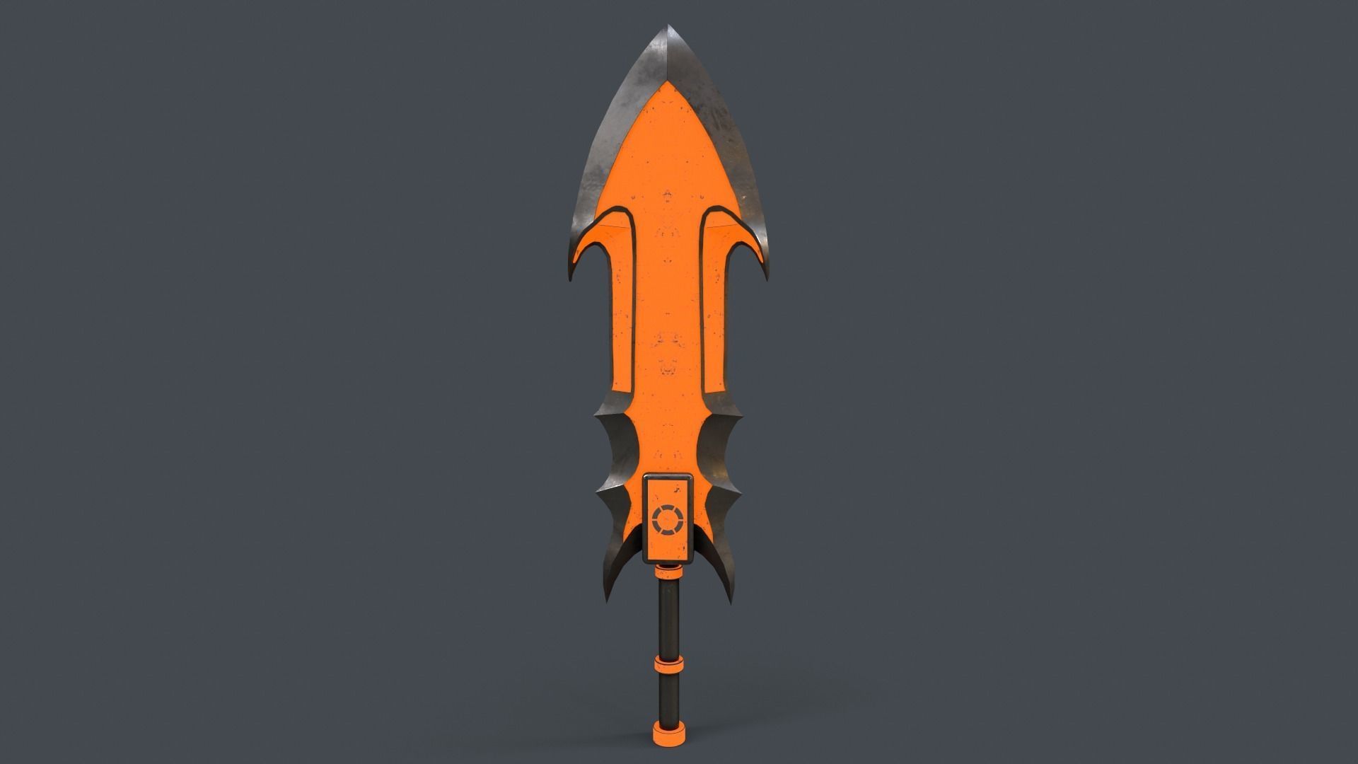 Sci-Fi Sword V4 - 06 Low-poly 3D model_2