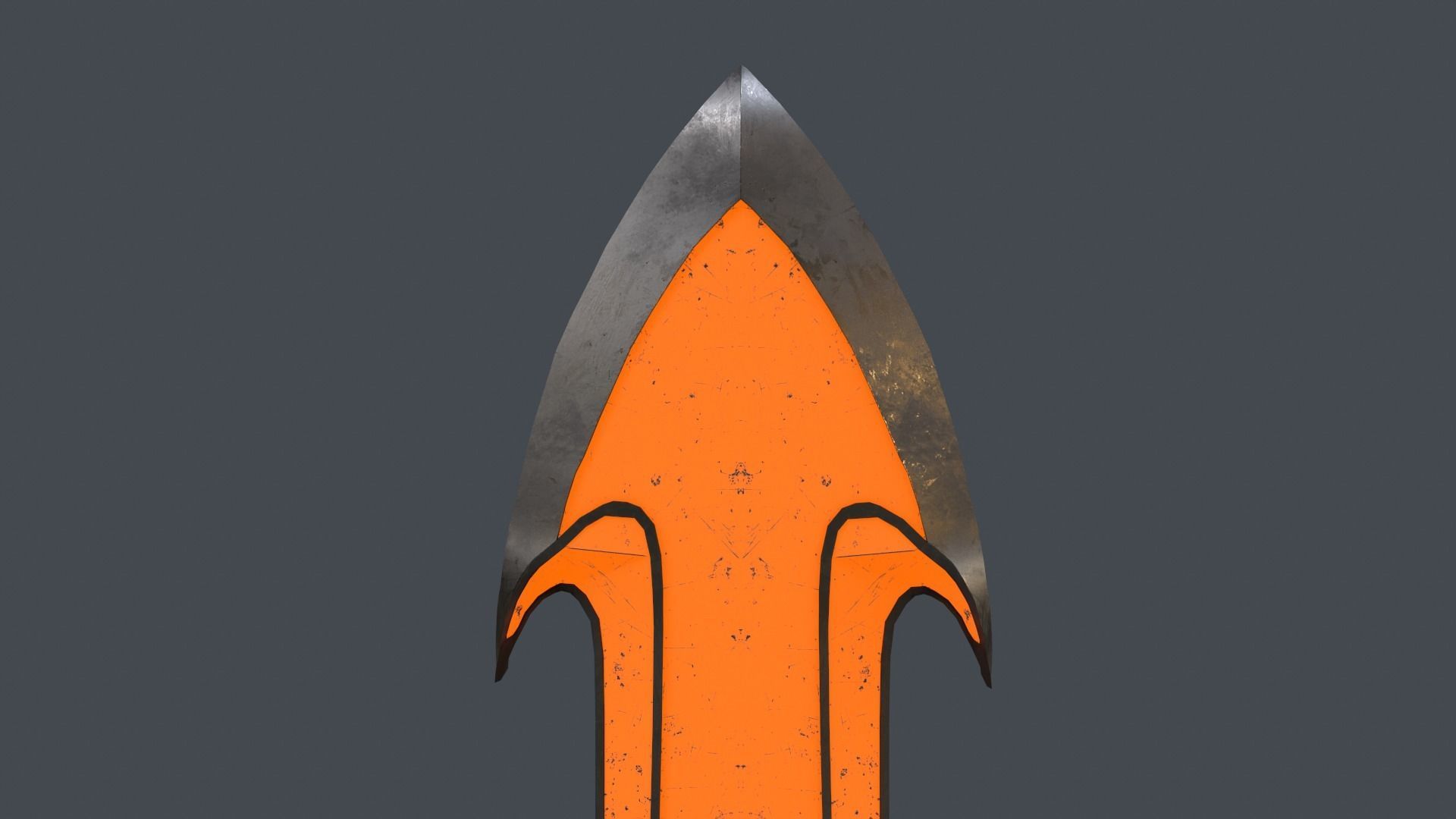 Sci-Fi Sword V4 - 06 Low-poly 3D model_7