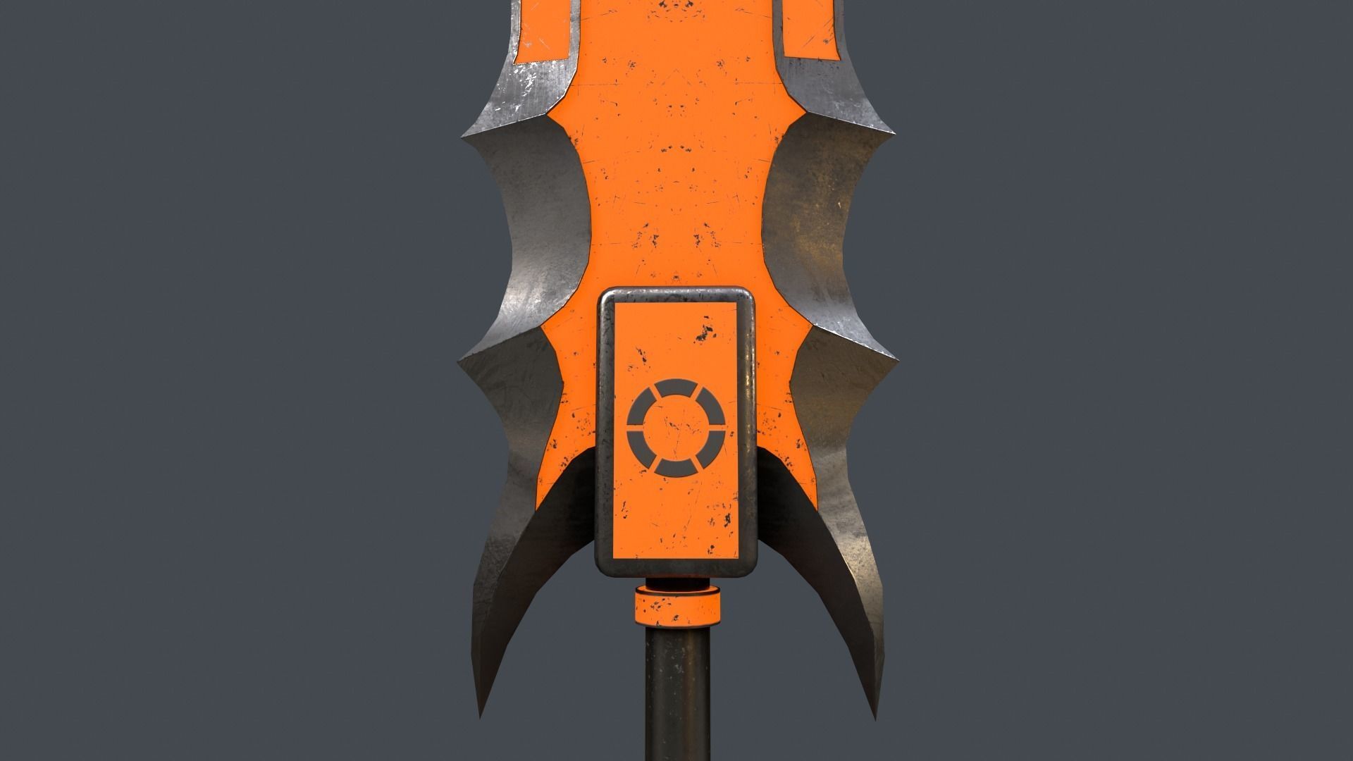 Sci-Fi Sword V4 - 06 Low-poly 3D model_6