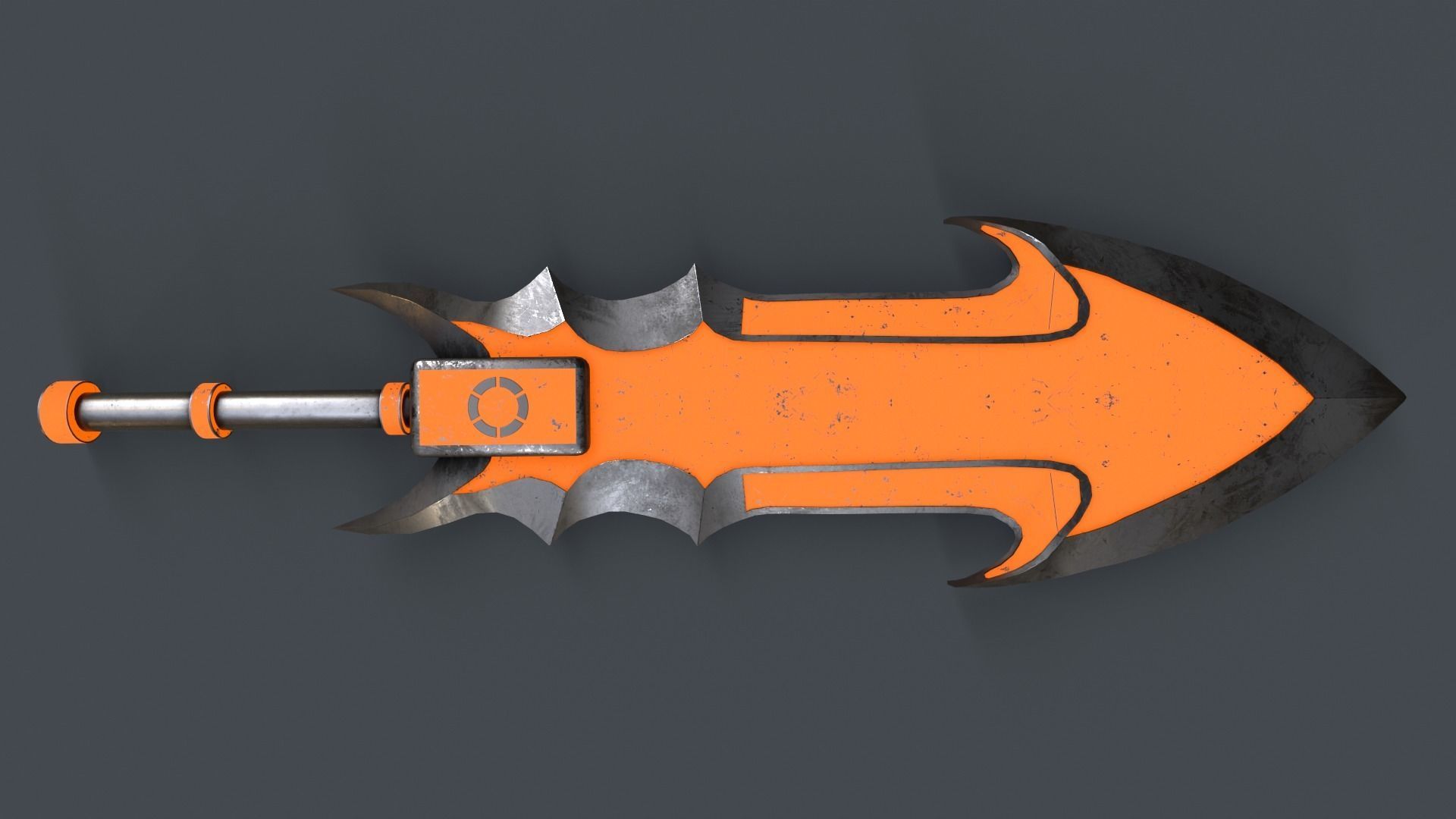 Sci-Fi Sword V4 - 06 Low-poly 3D model_1