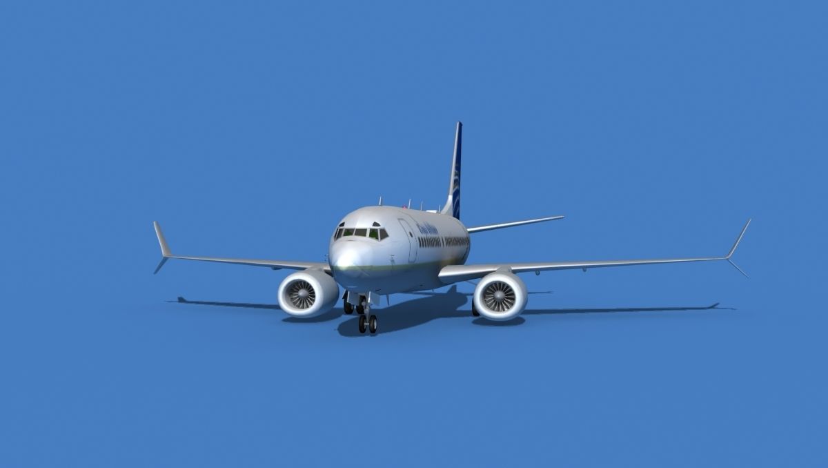 Boeing 737 MAX 7 Copa Airlines 3D model_1