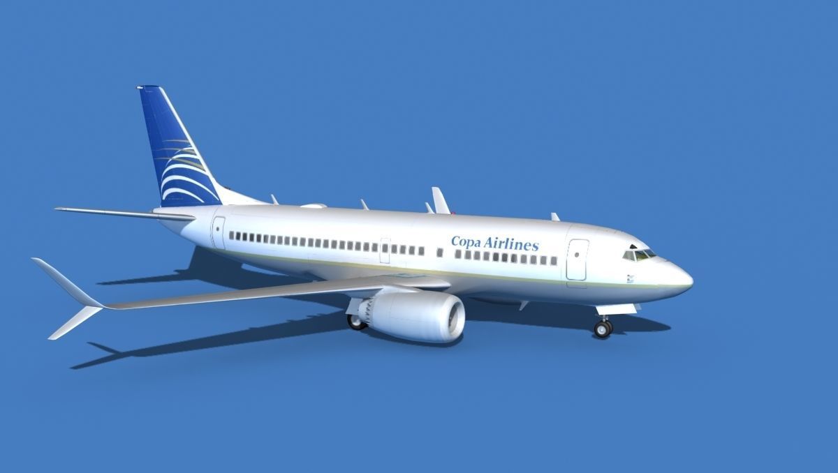 Boeing 737 MAX 7 Copa Airlines 3D model_3