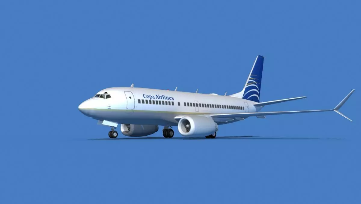 Boeing 737 MAX 7 Copa Airlines 3D model_0