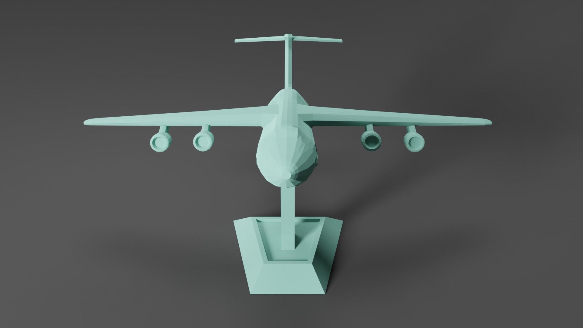 C-5 Galaxy Plane  3D print model_5