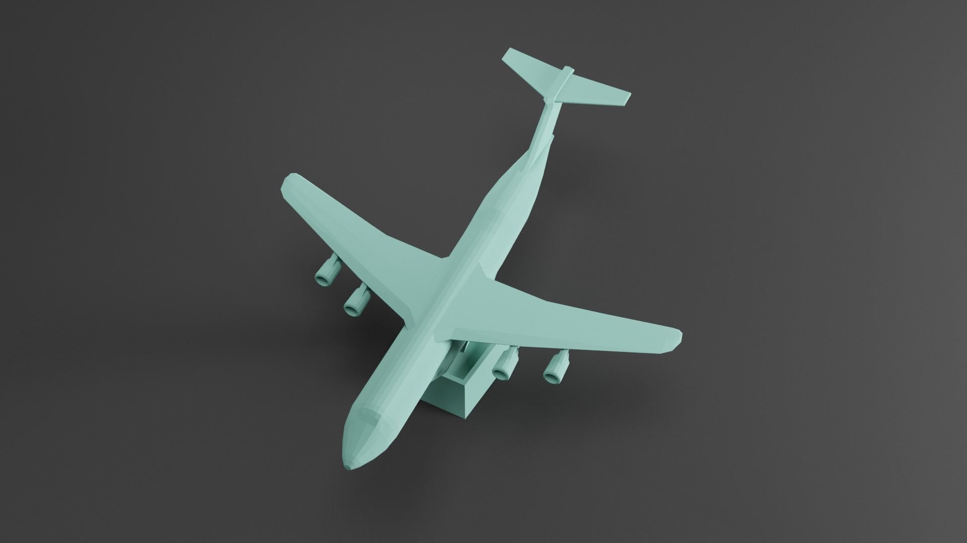 C-5 Galaxy Plane  3D print model_2