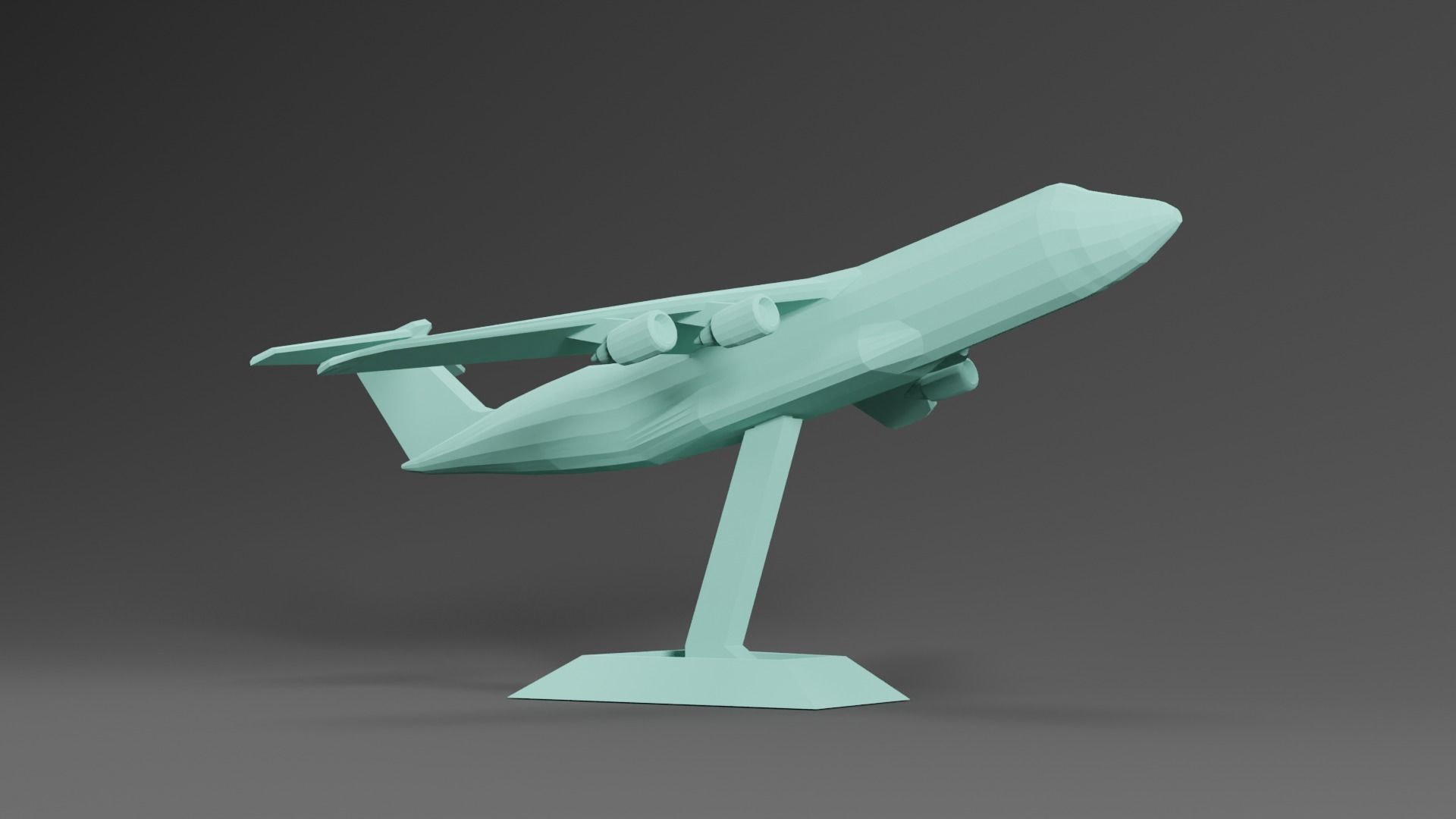 C-5 Galaxy Plane  3D print model_3