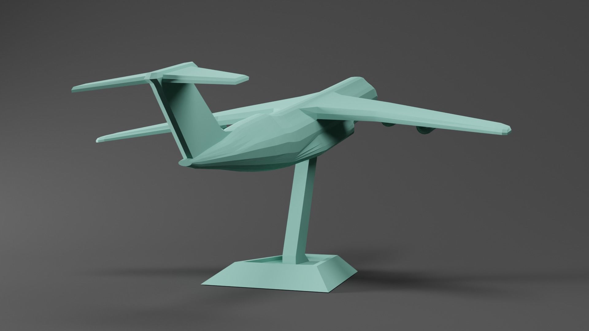 C-5 Galaxy Plane  3D print model_1