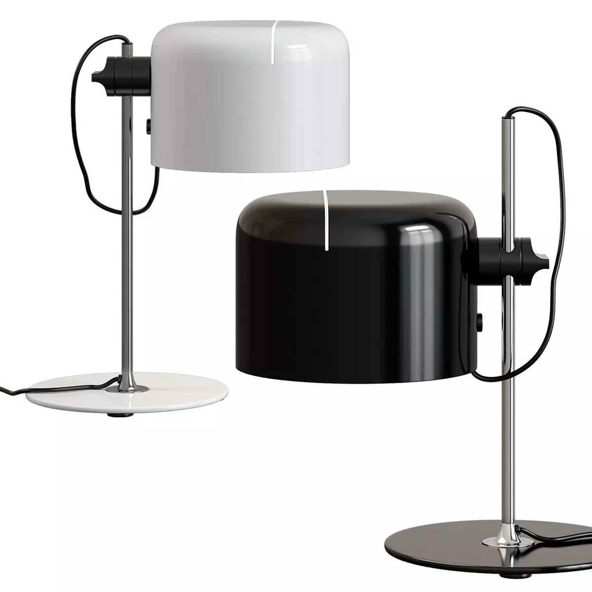 Oluce Coupe Table Lamp 3D model_0