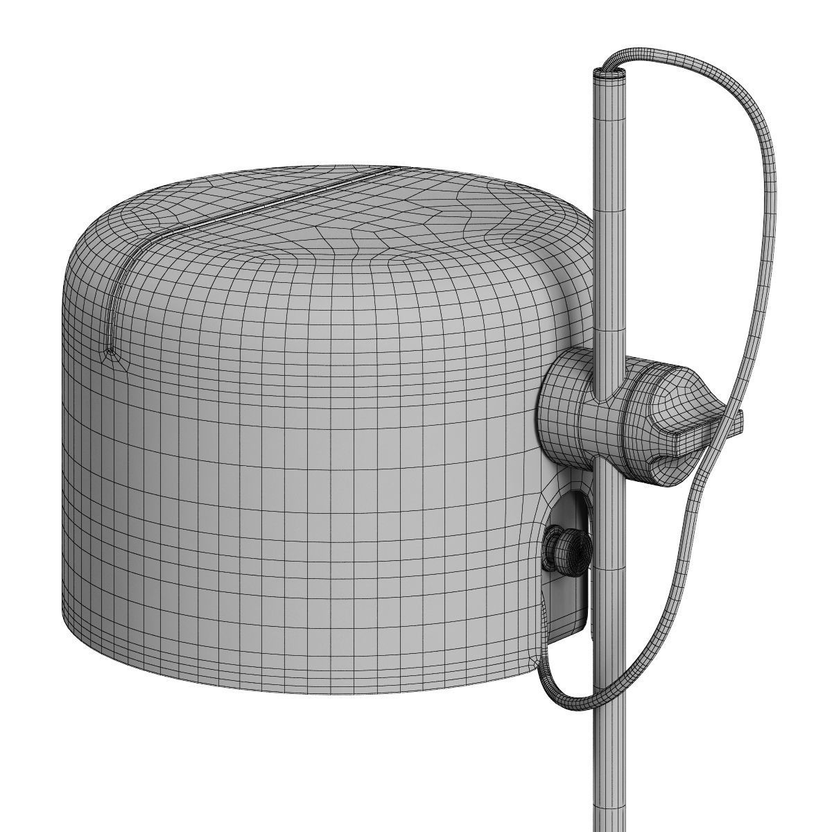 Oluce Coupe Table Lamp 3D model_2