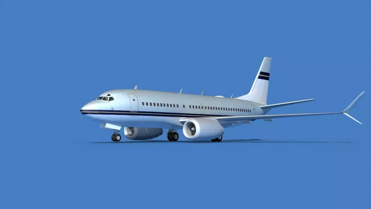 Boeing 737 MAX 7 Corporate 2 3D model_0
