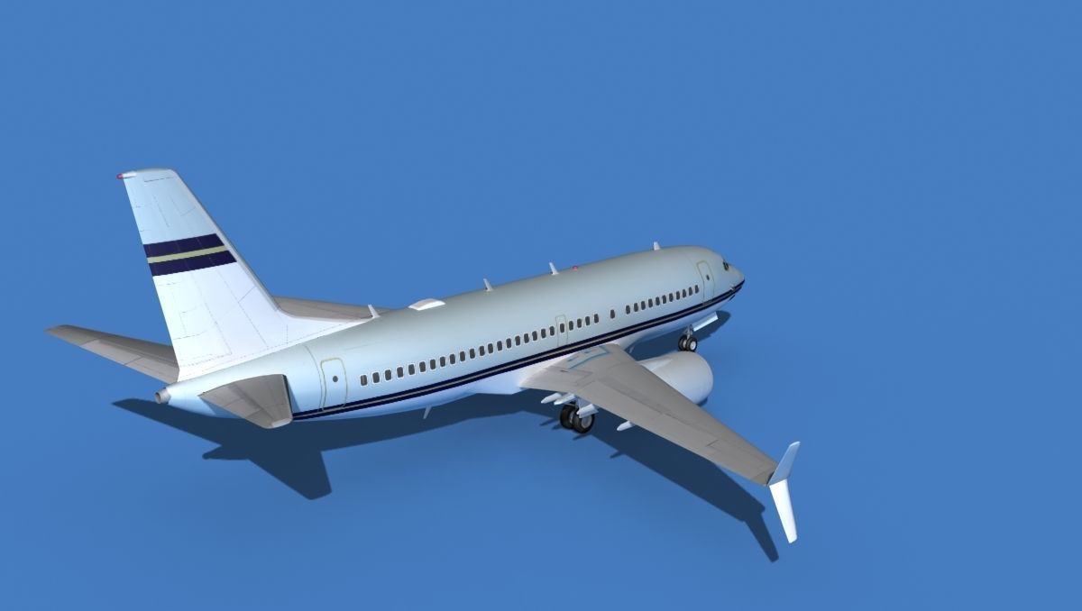 Boeing 737 MAX 7 Corporate 2 3D model_5