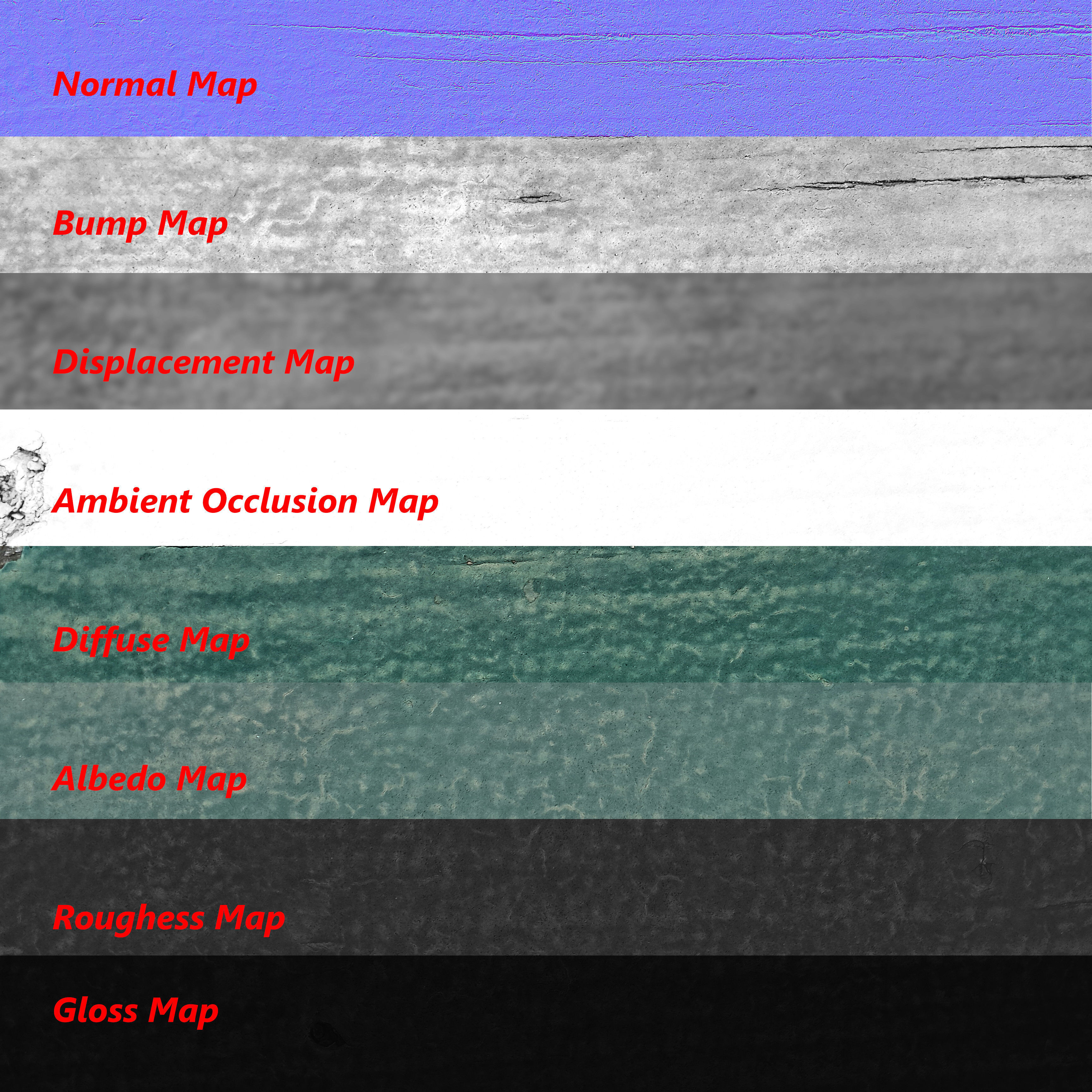 Green Wood Bench Image Texture 3 Texture_1