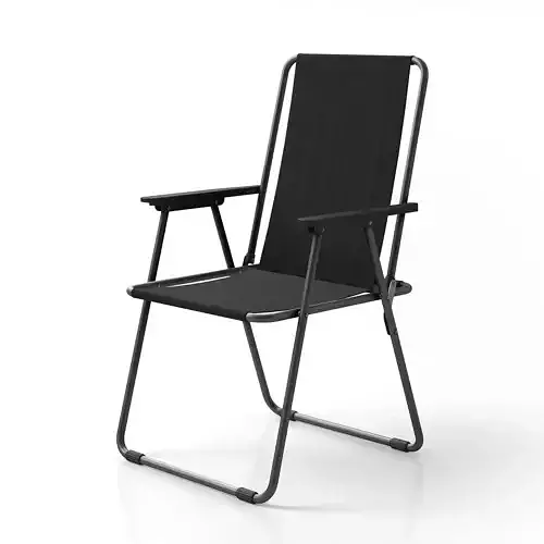 Folding Garden Chair 3D model