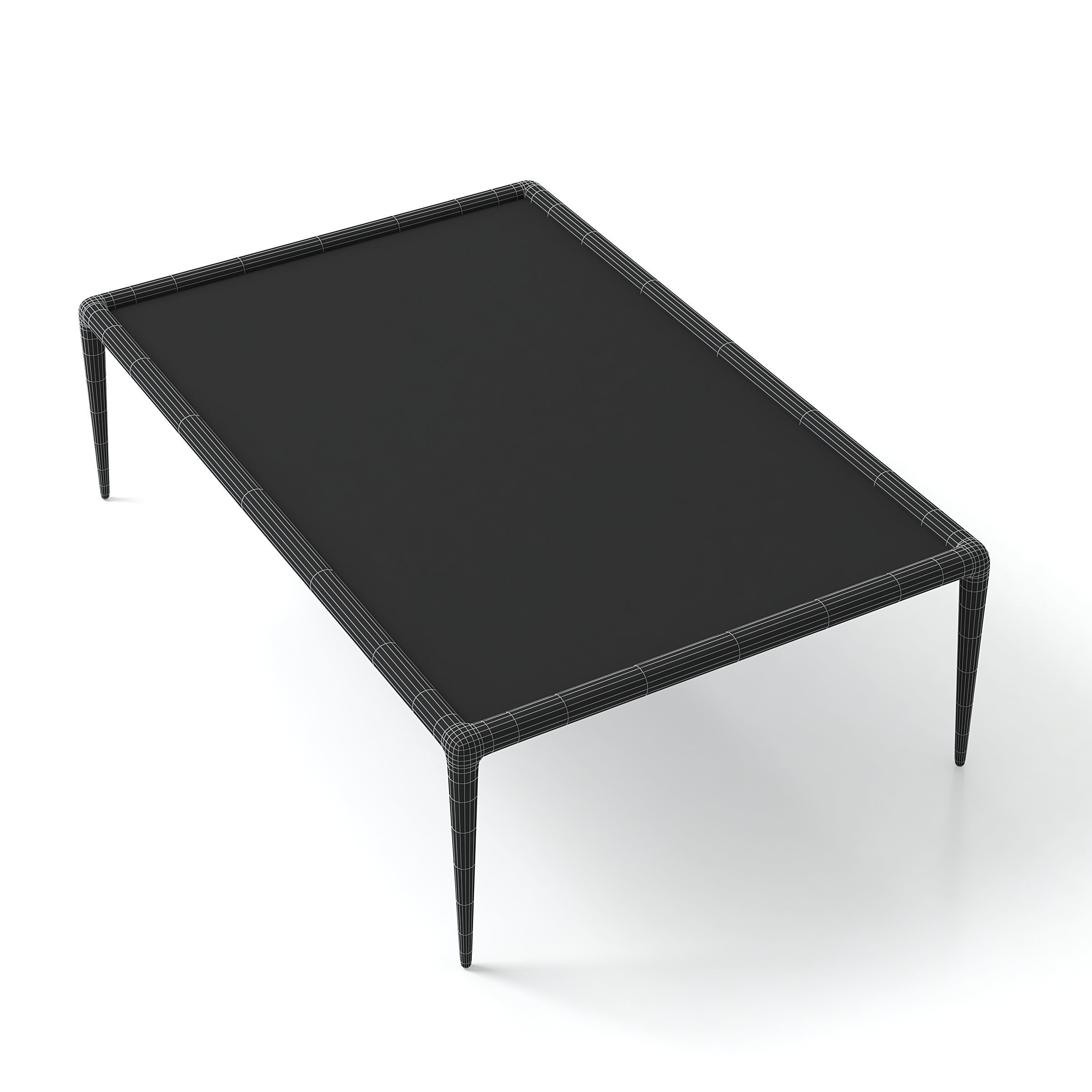 Garden Metal Coffee Table 3D model_9