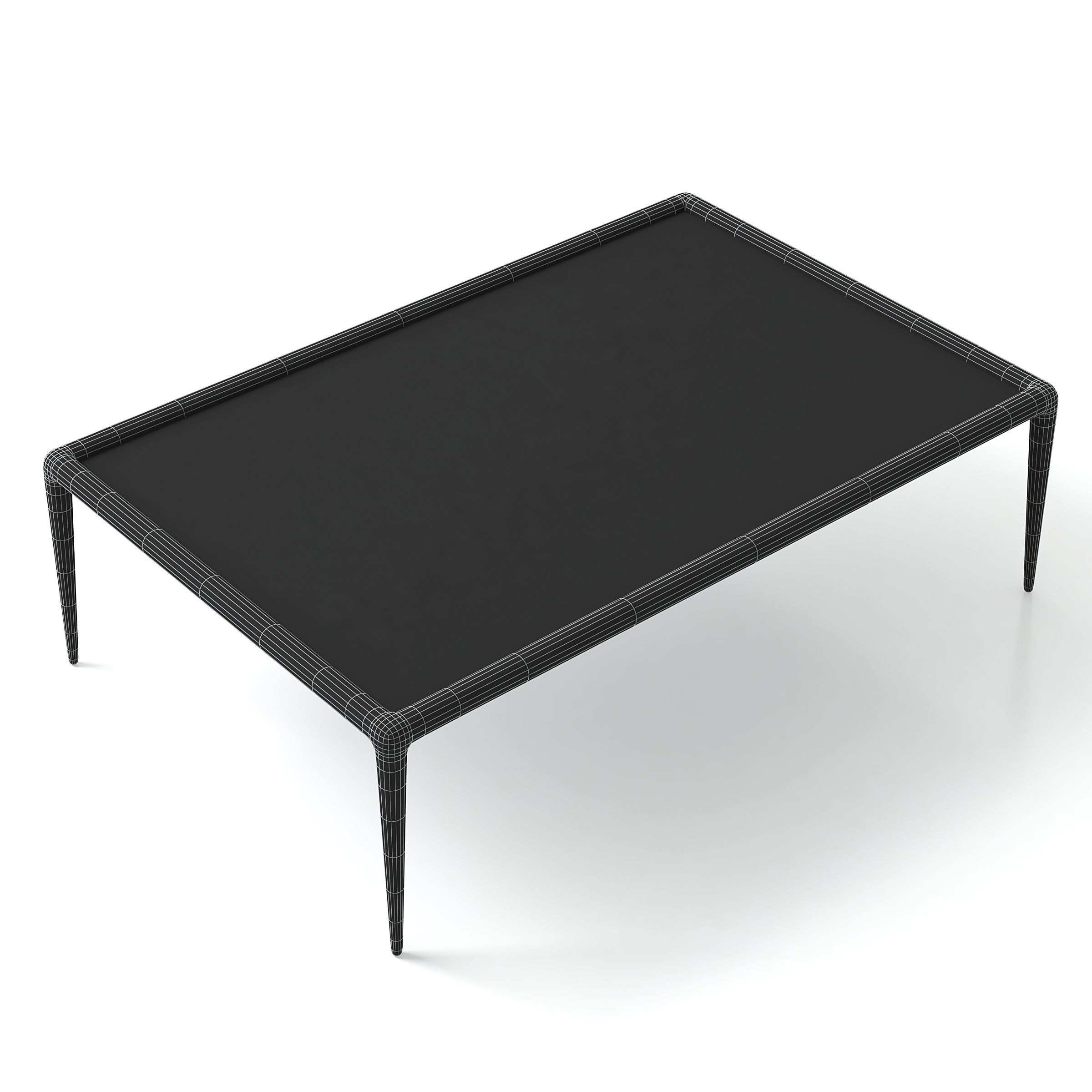 Garden Metal Coffee Table 3D model_8