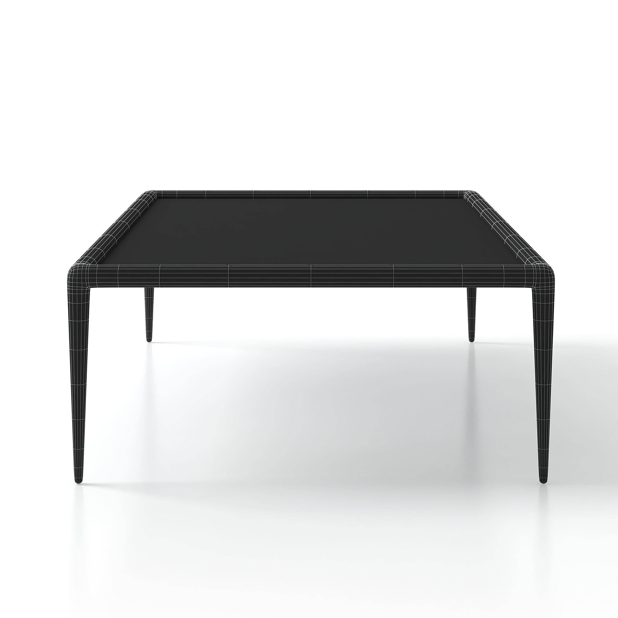 Garden Metal Coffee Table 3D model_7