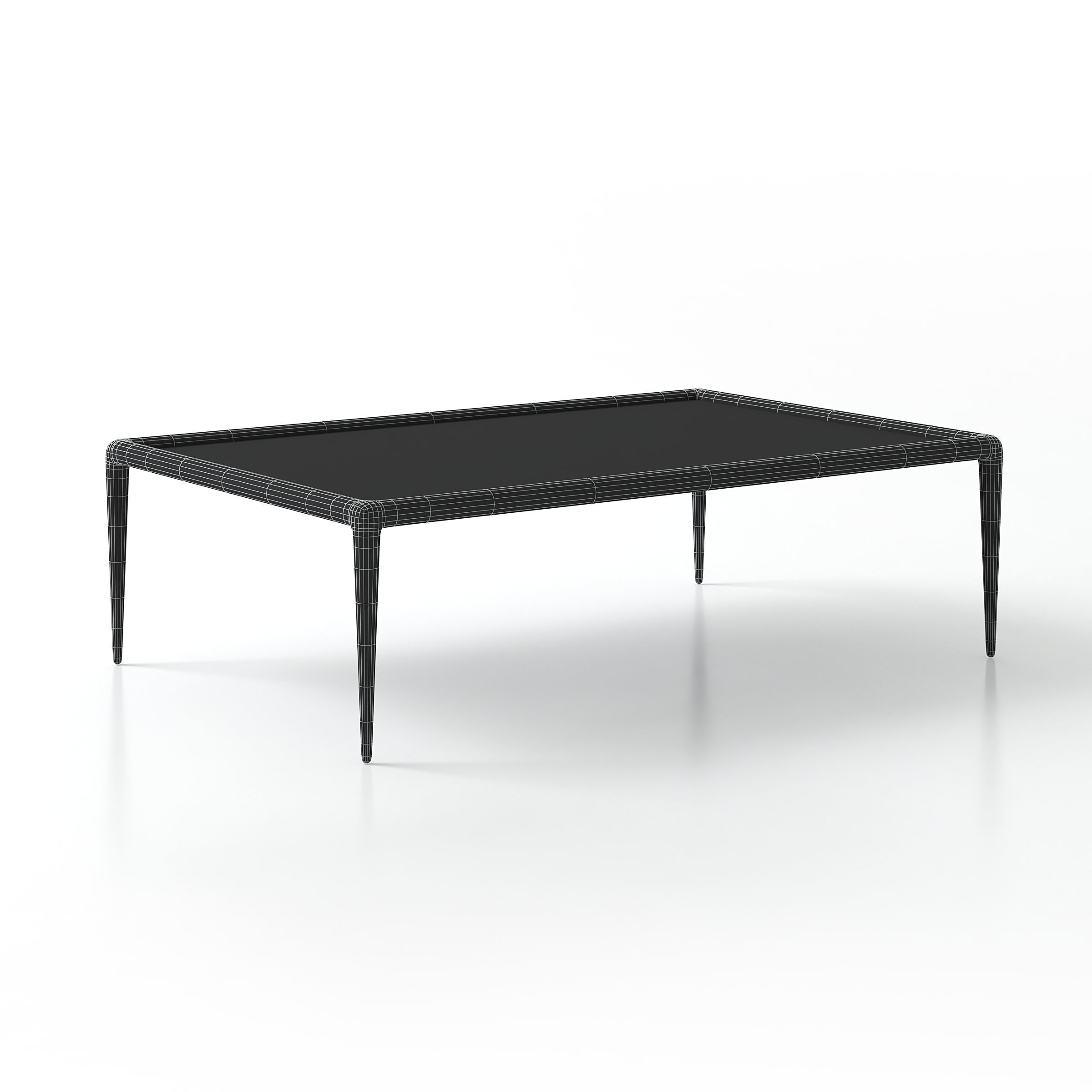Garden Metal Coffee Table 3D model_5